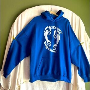 GILDAN PULLOVER LONG SLEEVE HOODIE SWEATSHIRT WITH HAND WARMER 3XL